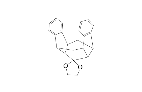 2,3:7,8-DIBENZOTETRACYCLO-[7.3.1.0(4,12).0(6,10)]-TRIDECA-2,7-DIEN-11-ONE-ETHYLENEACETAL