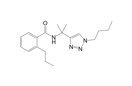 N-[2-(1-n-Butyl-1H-1,2,3-triazol-4-yl)propan-2-yl]-2-n-propylbenzamide