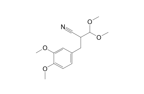 alpha-cyano-3,4-dimethoxyhydrocinnamaldehyde, dimethyl acetal