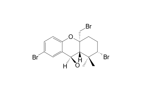 (2S,4AS,9R,9AS)-2,7-DIBROMO-4A-BROMOMETHYL-1,1-DIMETHYL-2,3,4,4A,9,9A-HEXAHYDRO-1H-XANTHEN-9-OL;9-BETA-HYDROXYTRIBROMOCACOXANTHENE