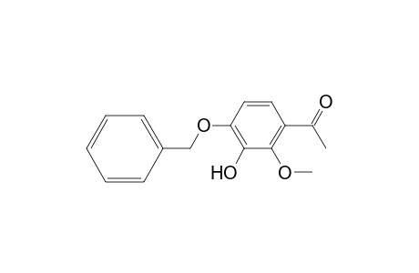 Ethanone, 1-[3-hydroxy-2-methoxy-4-(phenylmethoxy)phenyl]-