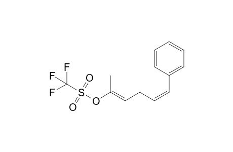 (4Z)-1-Methyl-5-phenyl-1,4-pentadienyl trifluoromethanesulfonate