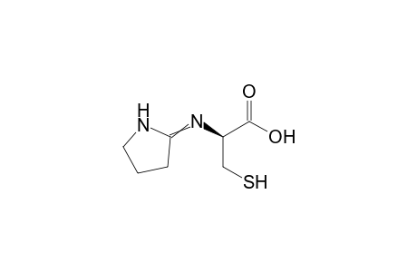 (S)-3-Mercapto-2-(pyrrolidine-2-ylideneamino)-propanoic Acid