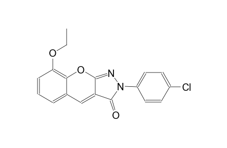 [1]benzopyrano[2,3-c]pyrazol-3(2H)-one, 2-(4-chlorophenyl)-8-ethoxy-