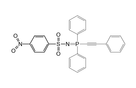 N-[diphenyl(phenylethynyl)phosphoranylidene]-p-nitrobenzenesulfonamide