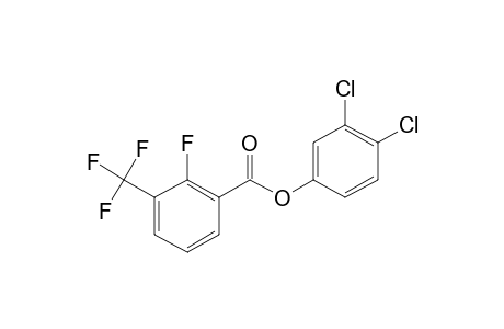 2-Fluoro-3-trifluoromethylbenzoic acid, 3,4-dichlorophenyl ester