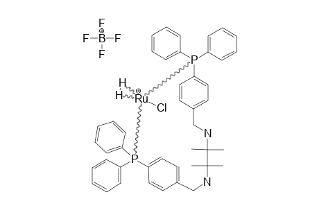 [RU(H2)CL[TMEP2(NH)2]]BF4;ISOMER-B