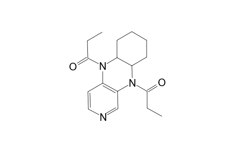 (rac)-1,1'-(5a,6,7,8,9,9a-hexahydropyrido[3,4-b]quinoxaline-5,10-diyl)bis(propan-1-one)