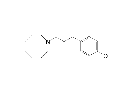 Phenol, 4-[3-(1-perhydroazocinyl)butyl]-