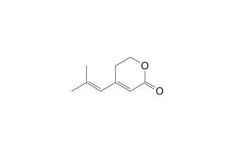 2H-Pyran-2-one, 5,6-dihydro-4-(2-methyl-2-propen-3-yl)-