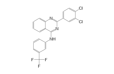 N-[2-(3,4-dichlorophenyl)-4-quinazolinyl]-N-[3-(trifluoromethyl)phenyl]amine