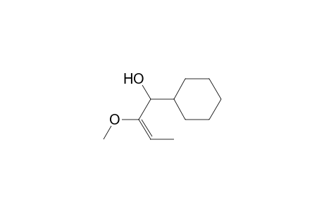 (E)-1-cyclohexyl-2-methoxybut-2-en-1-ol