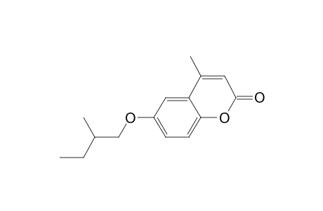 6-(2-Methylbutyl)oxy-4-methylcoumarin