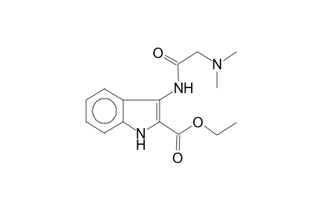 2-Ethoxycarbonyl-3-dimethylaminoacetamidoindole