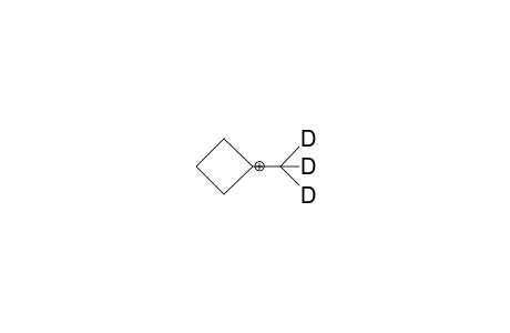 1-Trideuteriomethyl-1-cyclobutyl cation