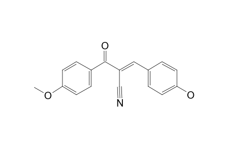 3-(4-Hydroxyphenyl)-2-(4-methoxybenzoyl)acrylonitrile