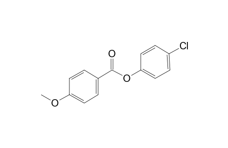 p-Anisic acid, 4-chlorophenyl ester