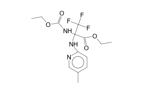 ETHYL 2-(2-CHLOROACETAMIDO)-3,3,3-TRIFLUORO-2-(5-METHYL-2-