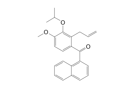 (2-Allyl-3-isopropoxy-4-methoxy-phenyl)-(1-naphthyl)methanone