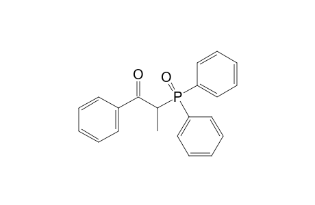 1-Propanone, 2-(diphenylphosphinyl)-1-phenyl-