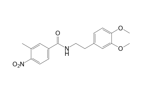 N-(3,4-dimethoxyphenethyl)-4-nitro-m-toluamide