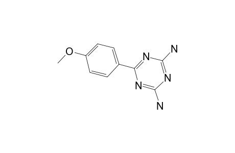 1,3,5-Triazine-2,4-diamine, 6-(4-methoxyphenyl)-