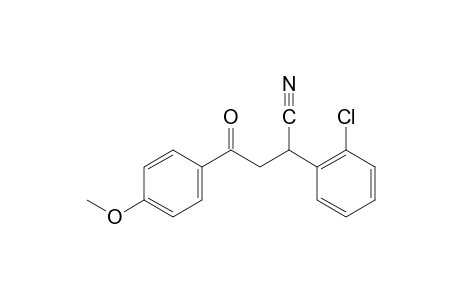 beta-(p-ANISOYL)-o-CHLOROHYDRATROPONITRILE