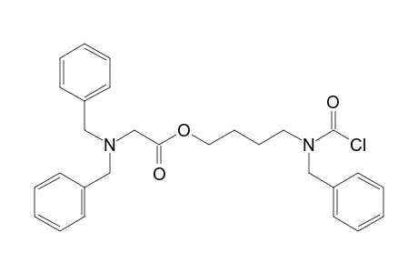 2-(Dibenzylamino)acetic acid 4-[benzyl(chlorocarbonyl)amino]butyl ester