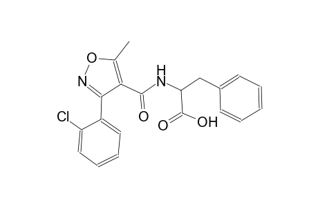 phenylalanine, N-[[3-(2-chlorophenyl)-5-methyl-4-isoxazolyl]carbonyl]-