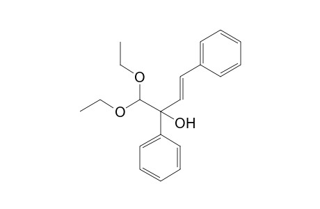 1,1-Diethoxy-2,4-diphenylbut-3-en-2-ol