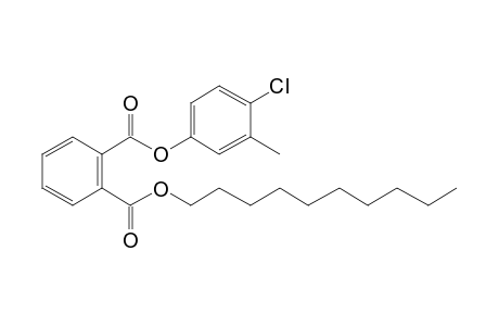 Phthalic acid, 4-chloro-3-methylphenyl decyl ester