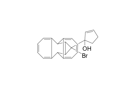 1-(syn-16' -Bromopentacyclo[6.6.3.0(2,7).0(9,14).0(15,17)]heptadeca-2',4',6',9',11',13'-hexaen-anti-16' -yl)cyclopent-2-en-1-ol