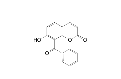 8-Benzoyl-7-hydroxy-4-methyl-2H-chromen-2-one
