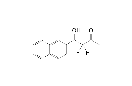 3,3-Difluoro-4-hydroxy-4-(2-naphthyl)butan-2-one