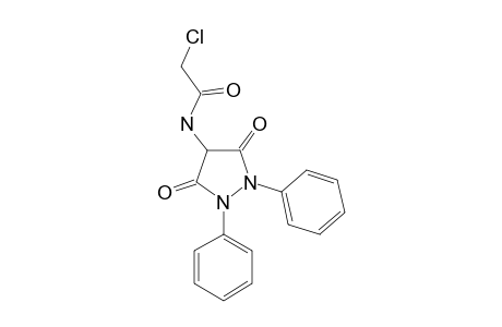 2-chloro-N-(3,5-dioxo-1,2-diphenyl-4-pyrazolidinyl)acetamide