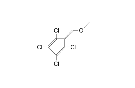 5-Ethoxymethylene-1,2,3,4-tetrachloro-1,3-cyclo-pentadiene