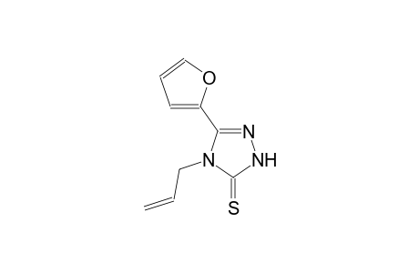 4-allyl-5-(2-furyl)-4H-1,2,4-triazol-3-yl hydrosulfide