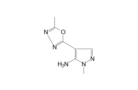 2-(5-amino-1-methylpyrazol-4-yl)-5-methyl-1,3,4-oxadiazole