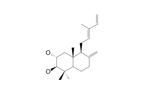 2,3-DIHYDROXY-LABDA-8(17),12(E),14-TRIENE