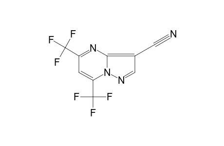 5,7-bis(trifluoromethyl)pyrazolo[1,5-a]pyrimidine-3-carbonitrile