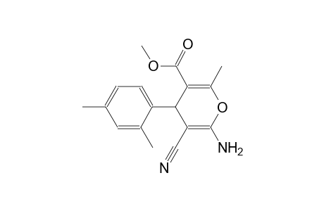 methyl 6-amino-5-cyano-4-(2,4-dimethylphenyl)-2-methyl-4H-pyran-3-carboxylate