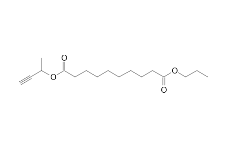 Sebacic acid, but-3-yn-2-yl propyl ester