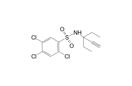 N-(1,1-diethyl-2-propynyl)-2,4,5-trichlorobenzenesulfonamide