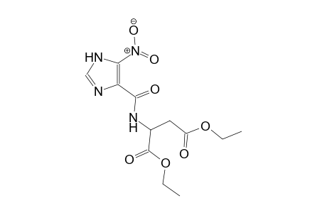 diethyl 2-{[(5-nitro-1H-imidazol-4-yl)carbonyl]amino}succinate