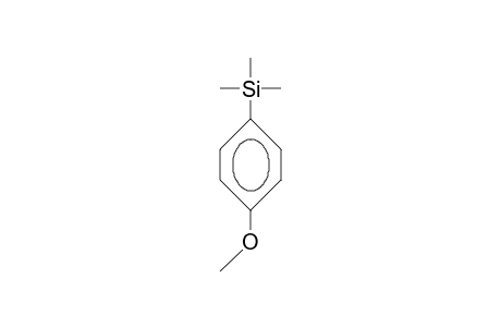 Silane, (4-methoxyphenyl)trimethyl-