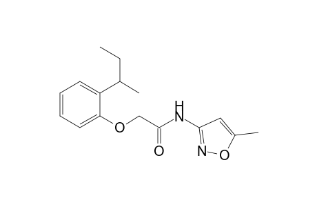 2-(2-sec-butylphenoxy)-N-(5-methyl-3-isoxazolyl)acetamide