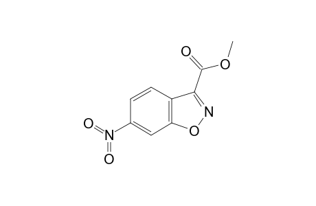 6-nitro-1,2-benzisoxazole-3-carboxylic acid, methyl ester