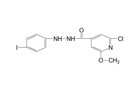 2-chloro-6-methoxyisonicotinic acid, 2-(p-iodophenyl)hydrazide