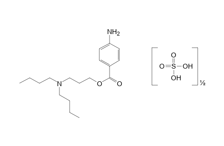 Butacaine hemisulfate