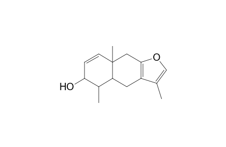 3,5,8a-Trimethyl-4,4a,5,6,8a,9-hexahydronaphtho[2,3-b]furan-6-ol